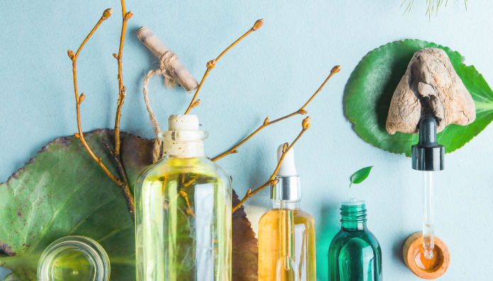 Natural cosmetics, oils for hair care blog